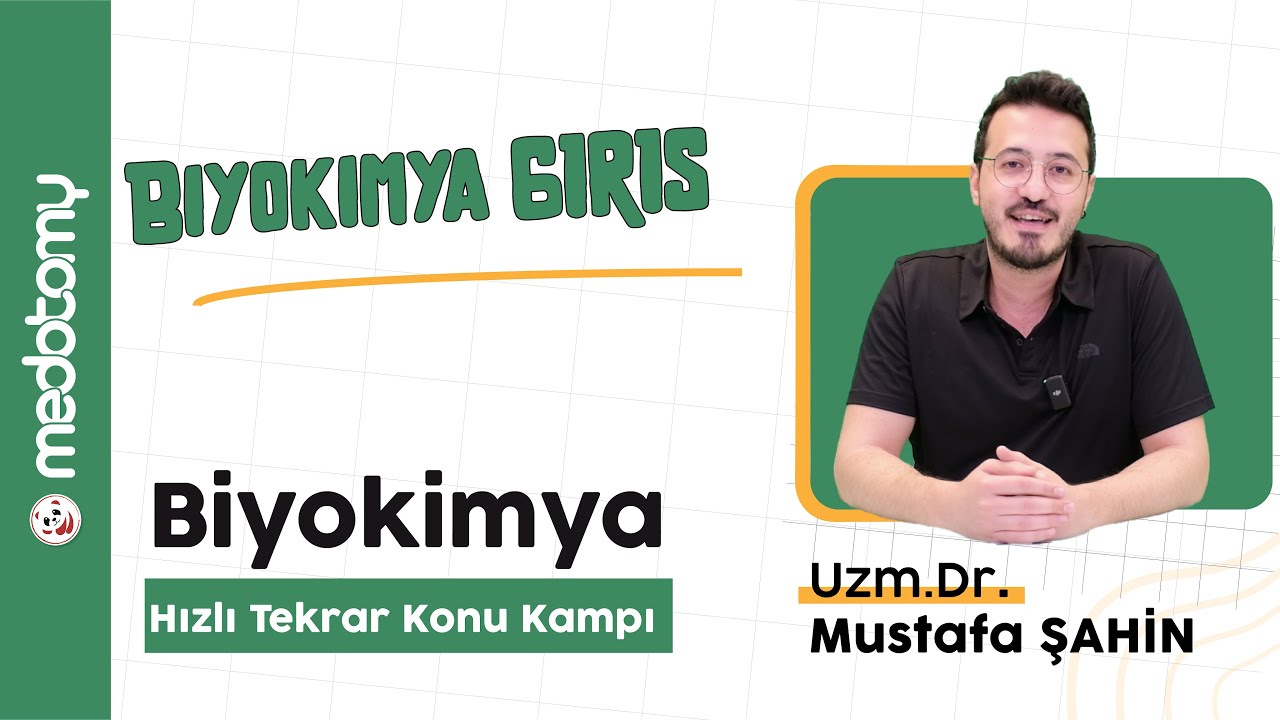 1 Biyokimya Giriş - Hücre ve Organelleri