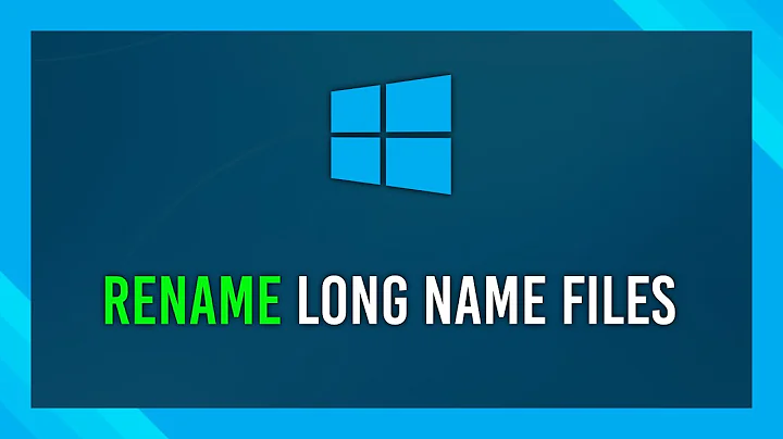 Rename/Delete files with long names | Windows Quick Fix Guide