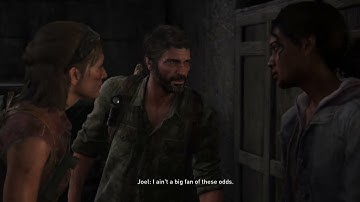 The Last of Us Part 1 - Quarantine Zone: Follow Marlene: Reach Dock Shipping Door Combat Gameplay