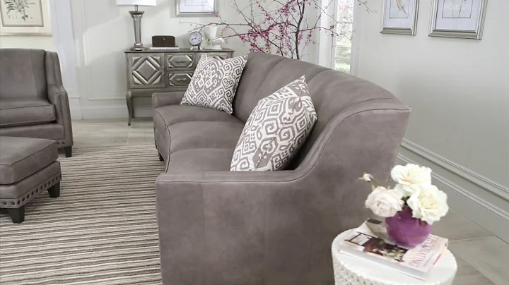 Smith Brothers of Berne Leather Sofas at Babette's Furniture & Home