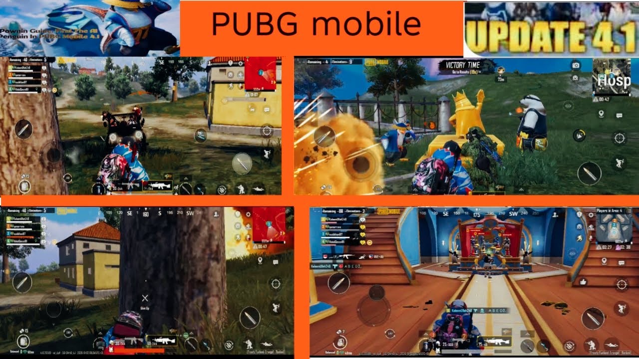 PUBG mobile// 4.1 update last day //play by dual Bro gaming: 