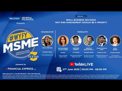 #WithYouForYouMSME S3: Small Business, Big Risks: Why Risk Management Should Be a Priority