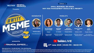 #WithYouForYouMSME S3: Small Business, Big Risks: Why Risk Management Should Be a Priority