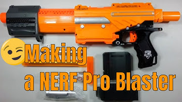 Making a Nerf Pro Blaster ( an Alpha Trooper Mod )