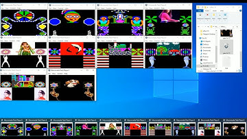 16x32 pixel 5 part multilayer 3D gate effects for T8000 part 1