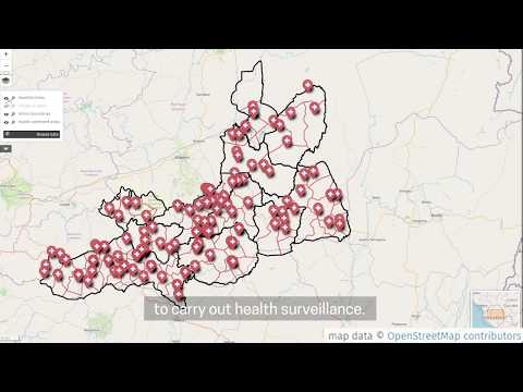 Health catchment areas by ehealth mansonunit
