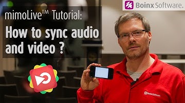 mimoLive™ Tutorial: Audio and video sync explained