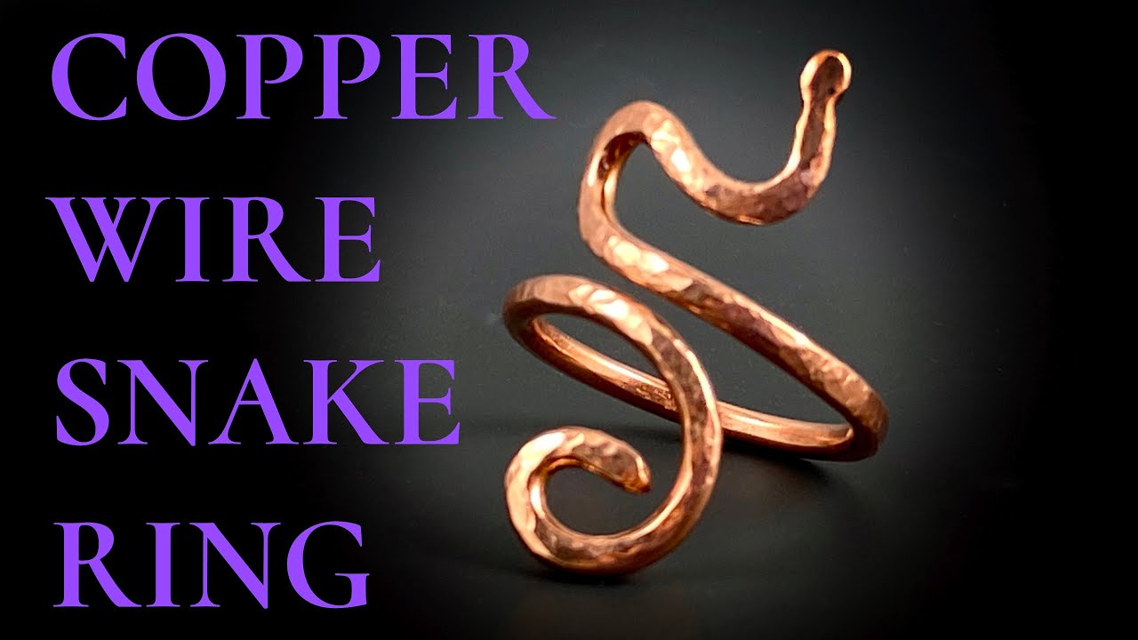Sadhguru Copper snake ring handmade cobra fashion adjustable boho hind –  www.OnlineSikhStore.com