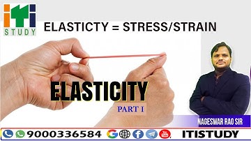 ELASTICITY PART 1 - WORKSHOP CALCULATION| JUNIOR LINEMAN | ITI STUDY