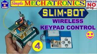 How to control a robot using keypad without micro controller | do-it-yourself robot