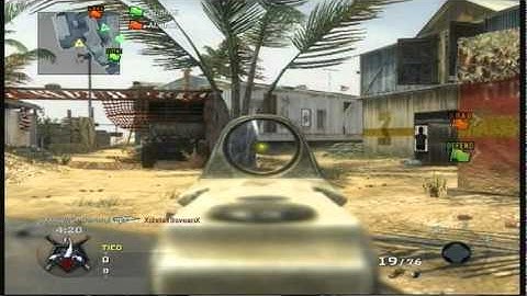 CoD Black Ops Xbox 360|Competition mode 4| Firing Range CTF| Blank Mind = Better game?