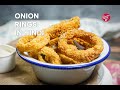     perfect extra crispy onion rings in hindi  sharmilazkitchen
