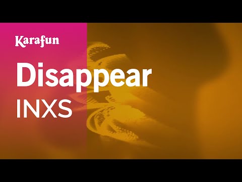 Karaoke Disappear - INXS *