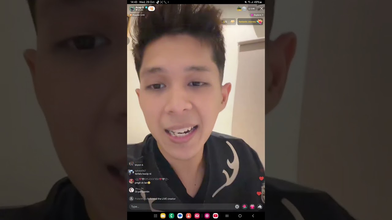 LIVE 29OCT | ACAP S GADUH DENGAN DANIAL ZAINI 😱