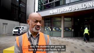 Construction grad returns to the University to create innovative facilities for the next generation.