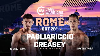 Tanio Pagliariccio vs. Sam Creasey | FULL FIGHT | CW 162 Rome