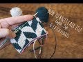 How to Knit Fair Isle/ Stranded Colourwork English Style & Catch Floats