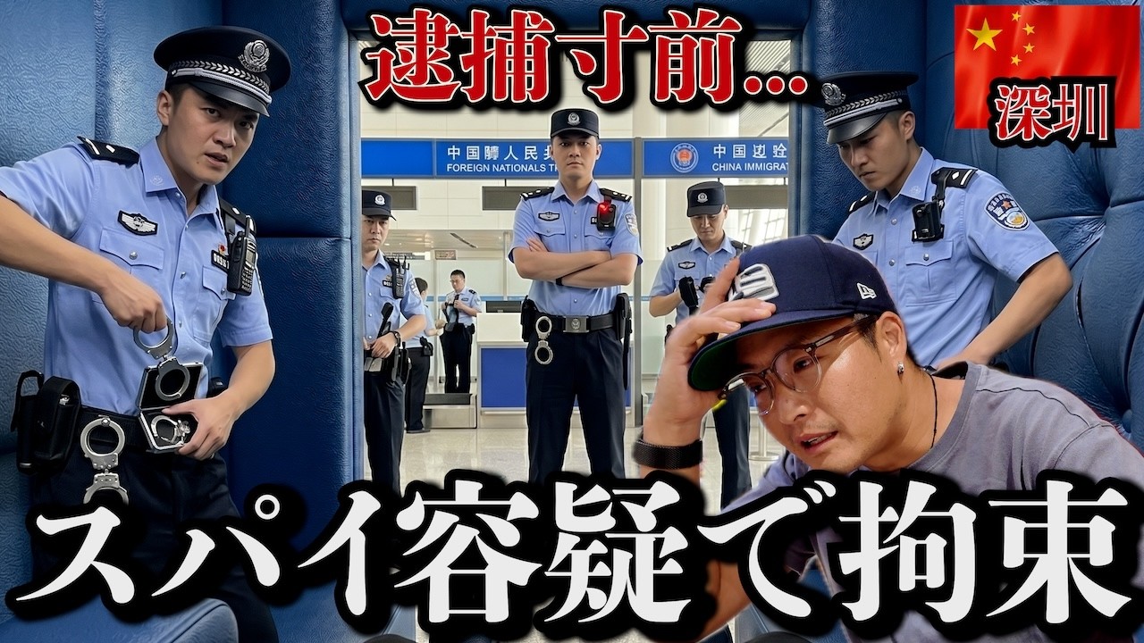 中国の深圳でYouTuberだとバレて即拘束。スパイ容疑をかけられた4時間の記録