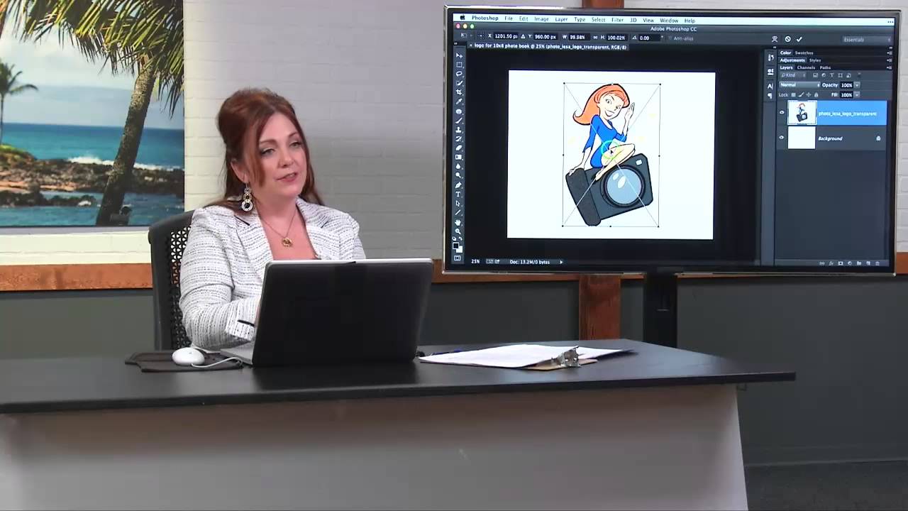 Add Logo to Lightroom Photo Books with Lesa Snider