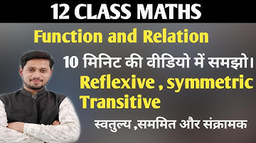 Example 1 Show that Relation R is Symmetric but neither reflexive nor transitive