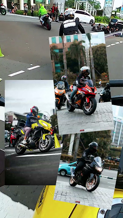 11 Jam Bersama Gia The Jakarta Roads #kawasaki #versys650tourer #jakarta #ninja636 #nimbu #ninja250