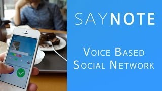 Social Network App Say Note iPhone App Review screenshot 4