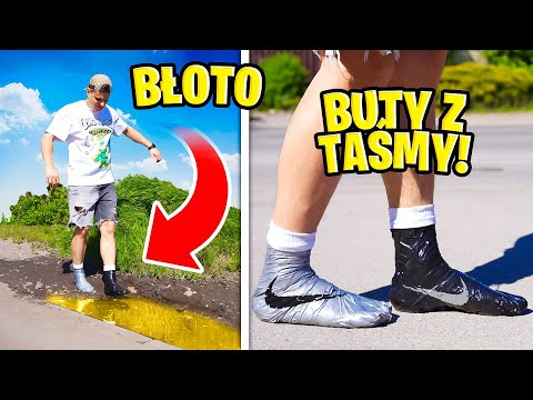 BUTY Z TAŚMY! TESTUJĘ DZIWNE LIFEHACKI Z TIKTOKA