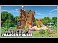 Minecraft Villager Houses - THE FARMER - [Minecraft Tutorial]