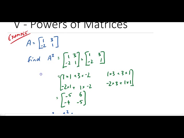 Powers of Matrices