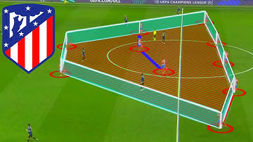 A tactical lesson in defending : Atletico against Manchester United