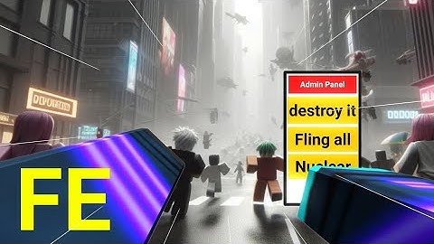 Script Showcase | Fe Rochips Natural Disaster Survival Admin Panel