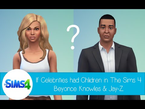 If Celebrities Had Children in The Sims : Beyonce Knowles & Jay-Z