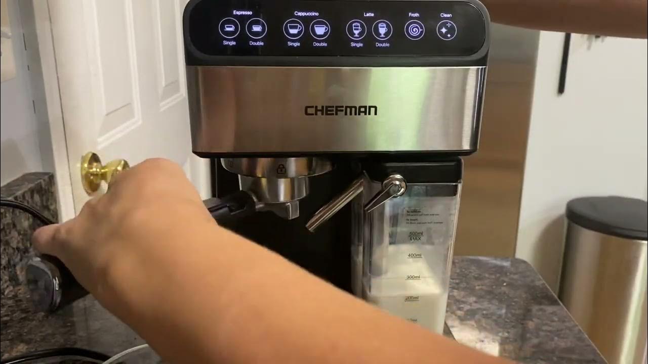 Chefman 6in1 Espresso Machine Review YouTube