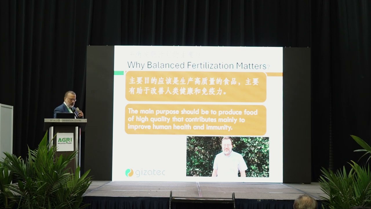 Balanced Plant Nutrition for a Sustainable Future | Mohamed Helal | AgriTalk Malaysia 2024