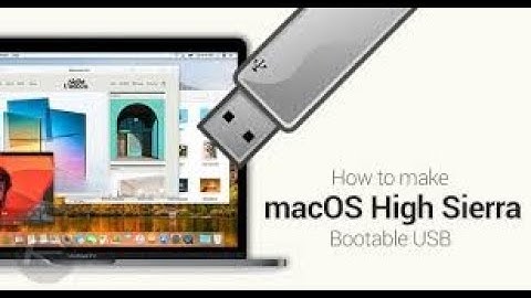 how to make a bootable pendrive for mac os high sierra using terminal