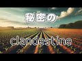clandestine　秘密の