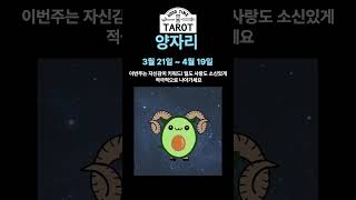 2023 5월1일~ 주간 타로 별자리운세 물병자리 물고기자리 양자리