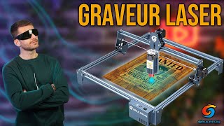 Découverte du GRAVEUR LASER sculpfun S9 (jai presque brulé mon appart)