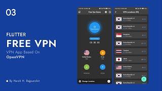 3.Basic VPN Project Setup OpenVPN | Free VPN App In Flutter | Hindi screenshot 4