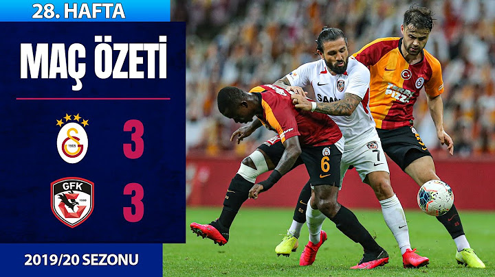 Galatasaray (3-3) Gaziantep FK | 28. Hafta - 2019/20