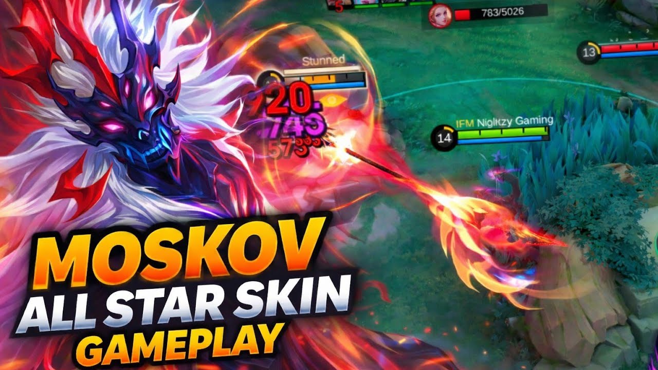 Геймплей со скином «Московский Всезвездный» – Лучший в мире урон?!