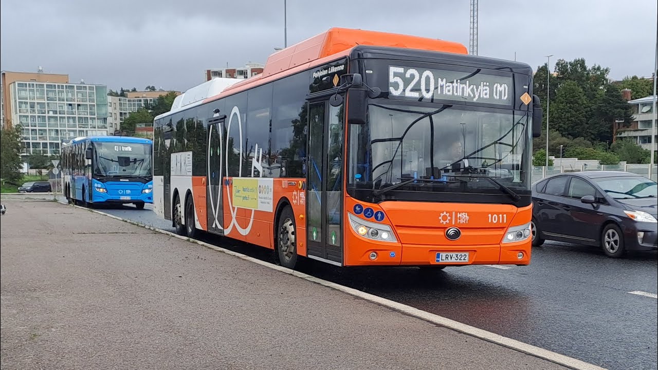 Busseja Leppävaarassa