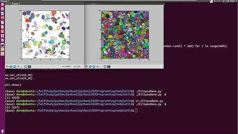 python2, matplotlib, Ellipse Demo