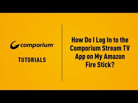 How Do I Login to the Comporium Stream TV App on My Amazon Fire Stick?