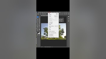 easily Selection Tree in Photoshop #shorts