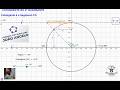 GEOGEBRA COTANGENTE NO 2º QUADRANTE