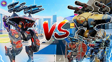 🔥 ALL TITANS VS AO MING! FACEOFF COMPARISON! || WAR ROBOTS TEST SERVER || REBALANCE! ||