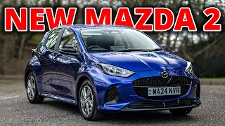 The New 2024 Mazda 2 Hybrid has been Updated