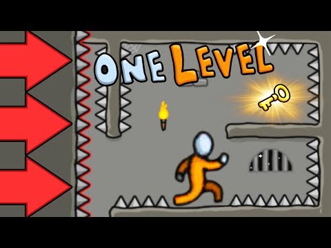 Побег СТИКМЕНА ИЗ ТЮРЬМЫ #2 Новые ТАЙНЫ и ЗАГАДКИ в Игре One LEVEL от Cool GAMES