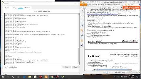 LAB 3  - TELNET, SSH